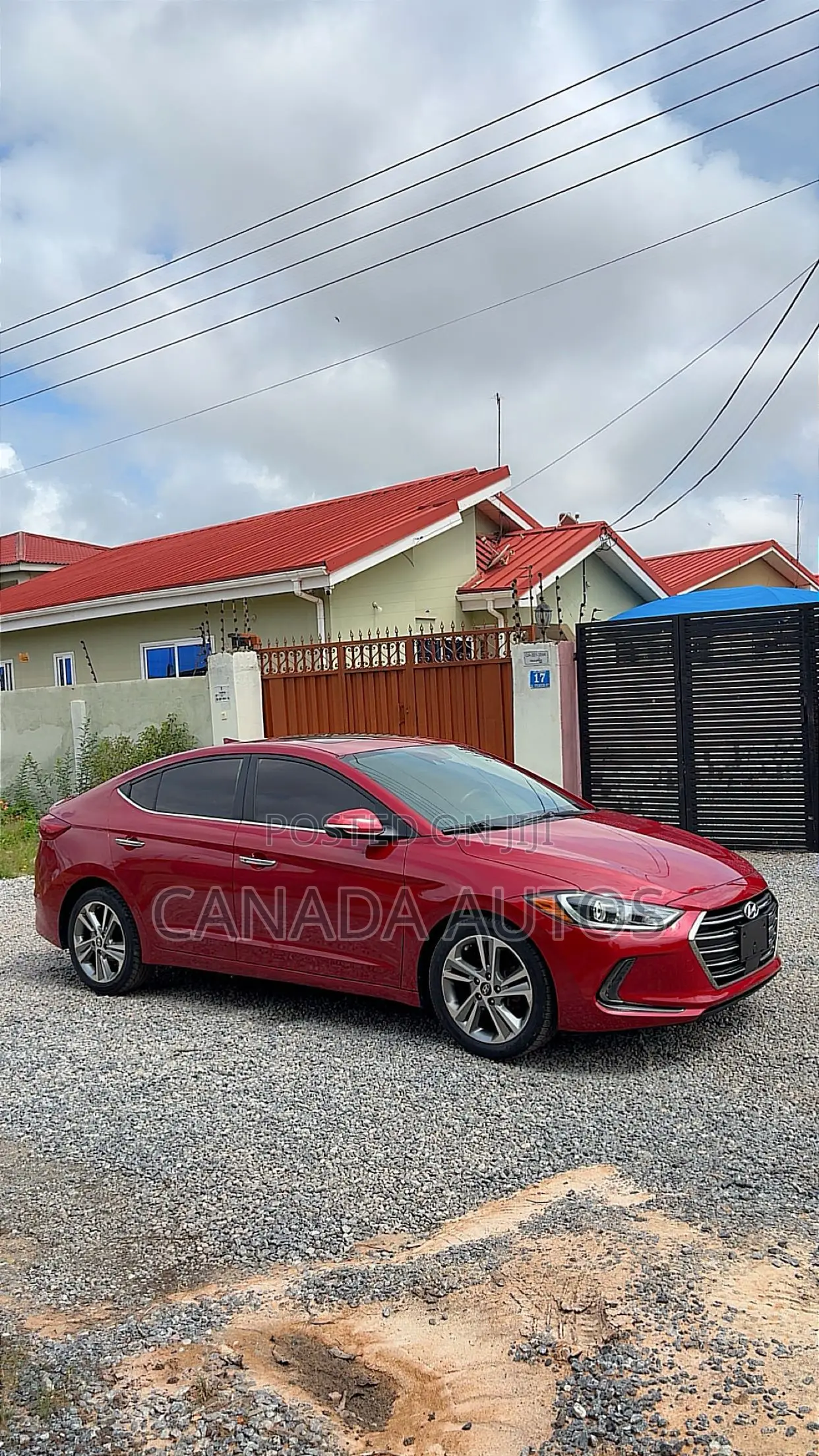 Hyundai Elantra Limited 2018 Red