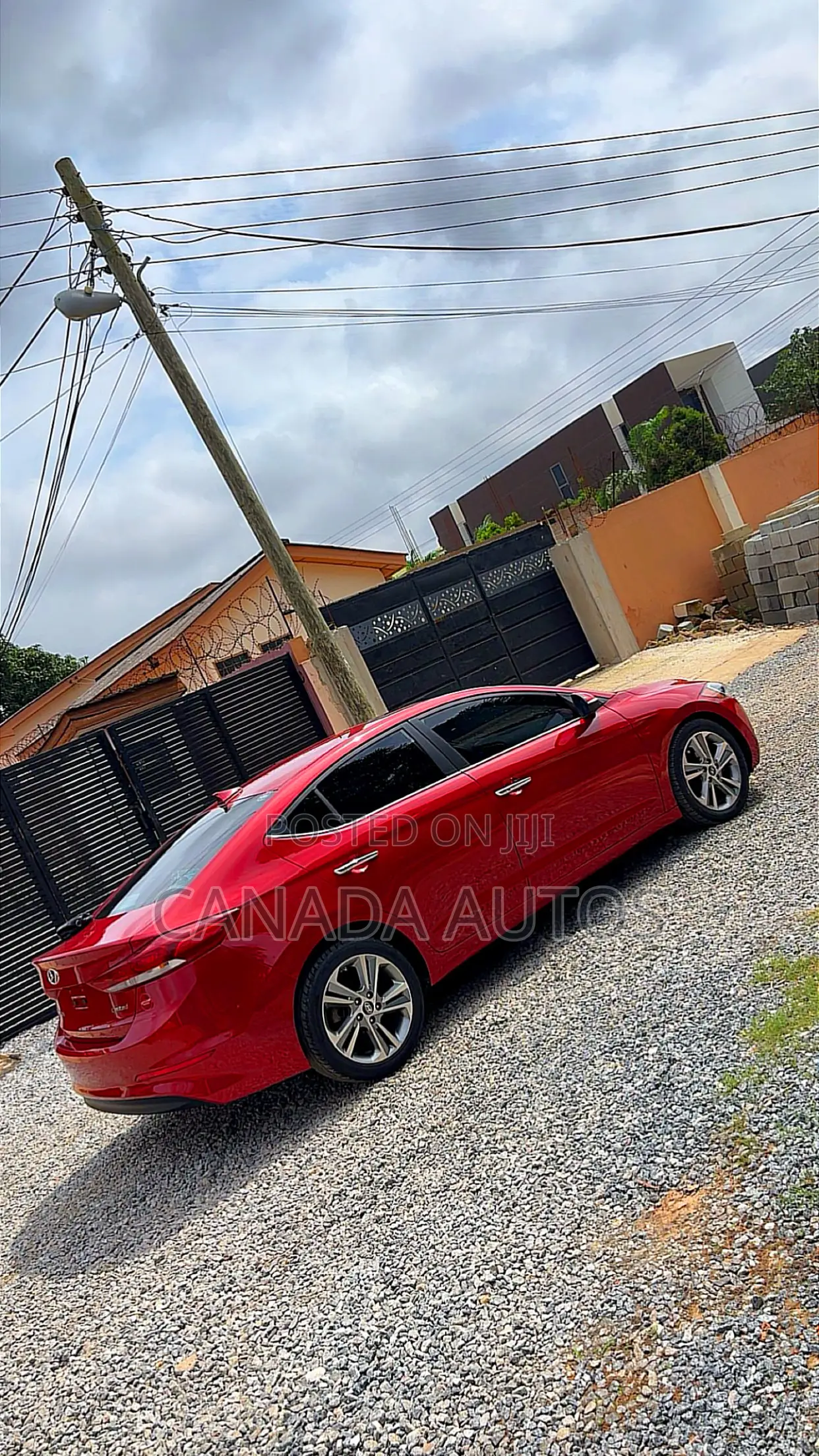 Hyundai Elantra Limited 2018 Red