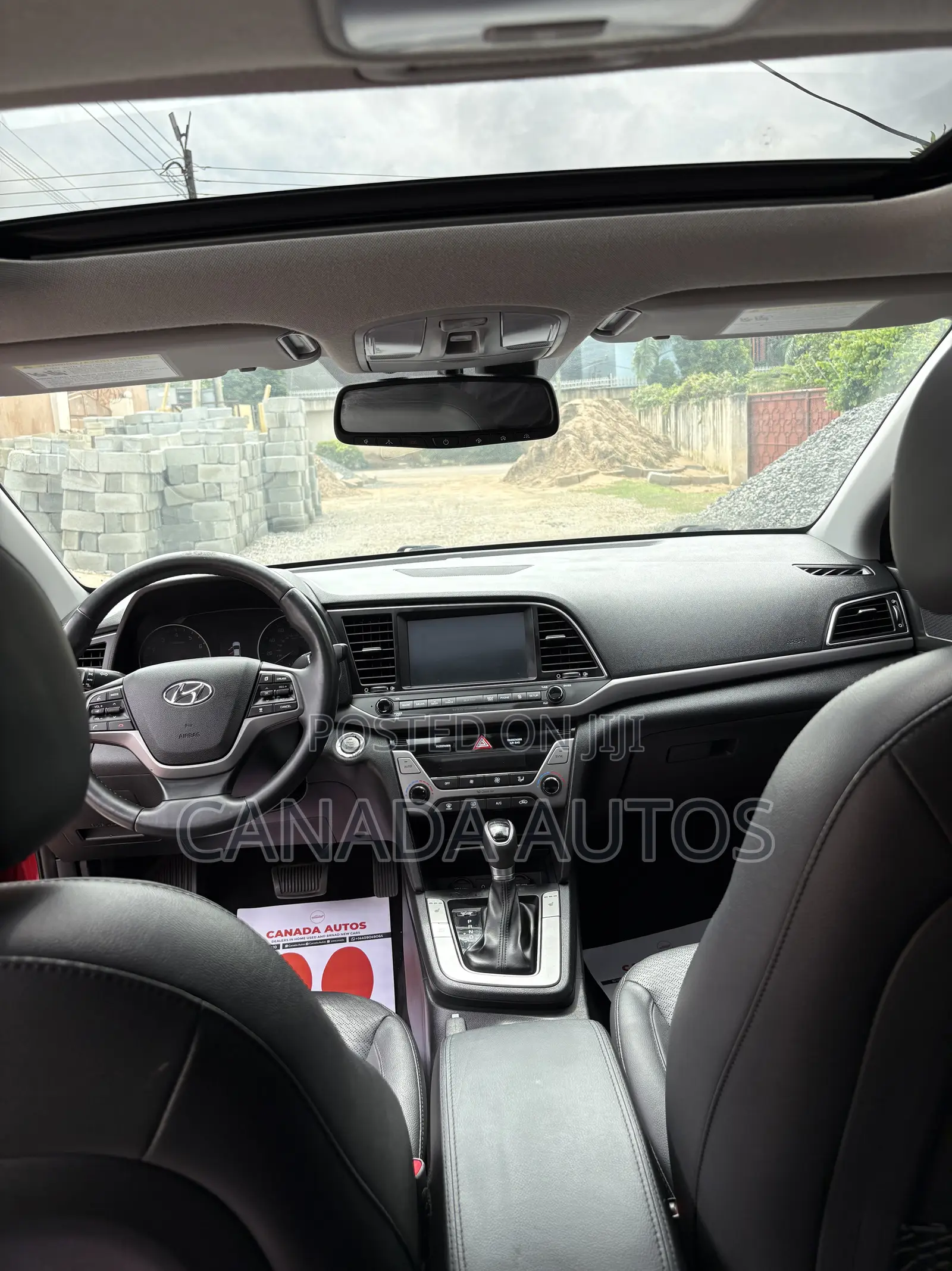 Hyundai Elantra Limited 2018 Red