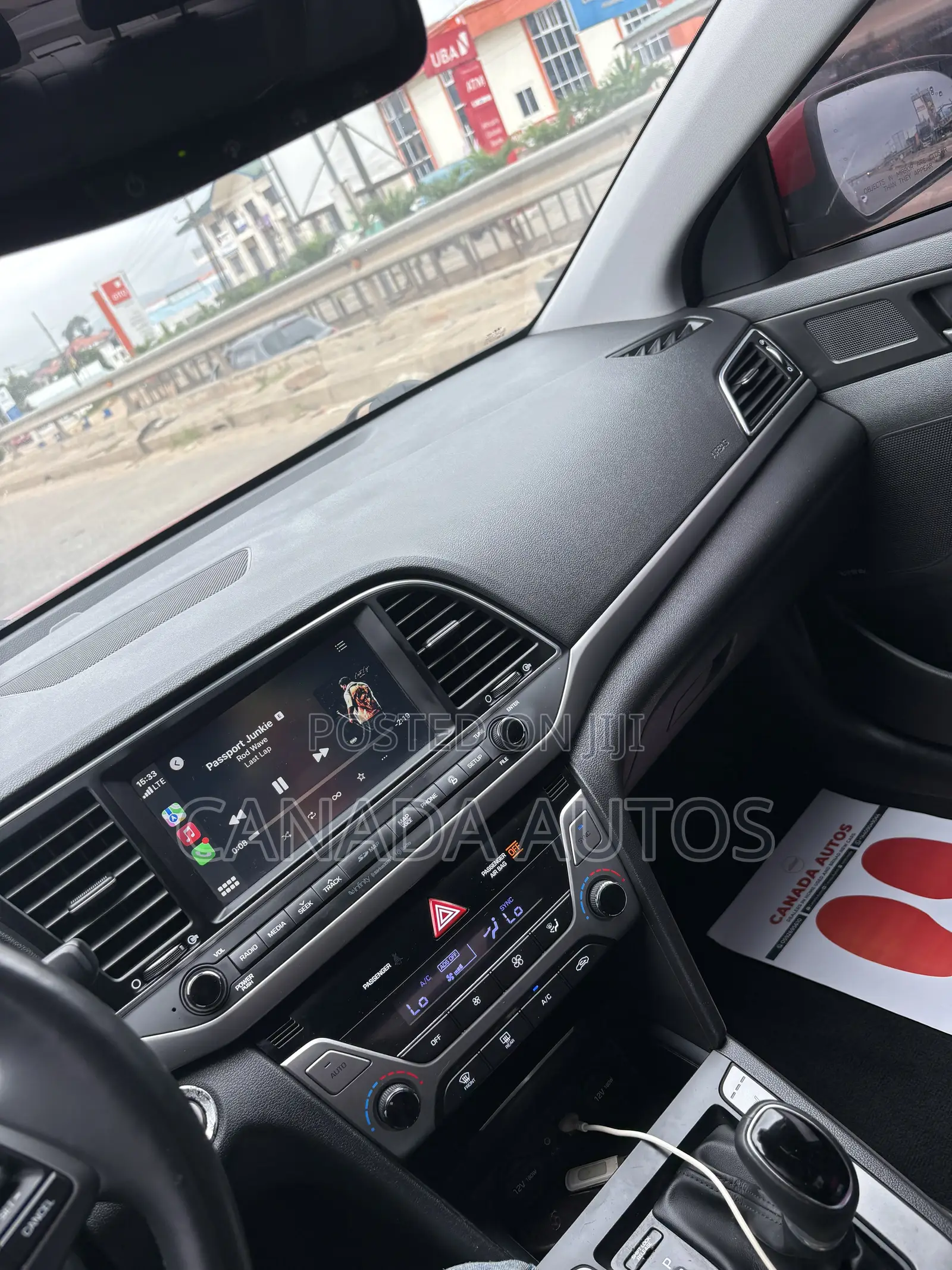 Hyundai Elantra Limited 2018 Red