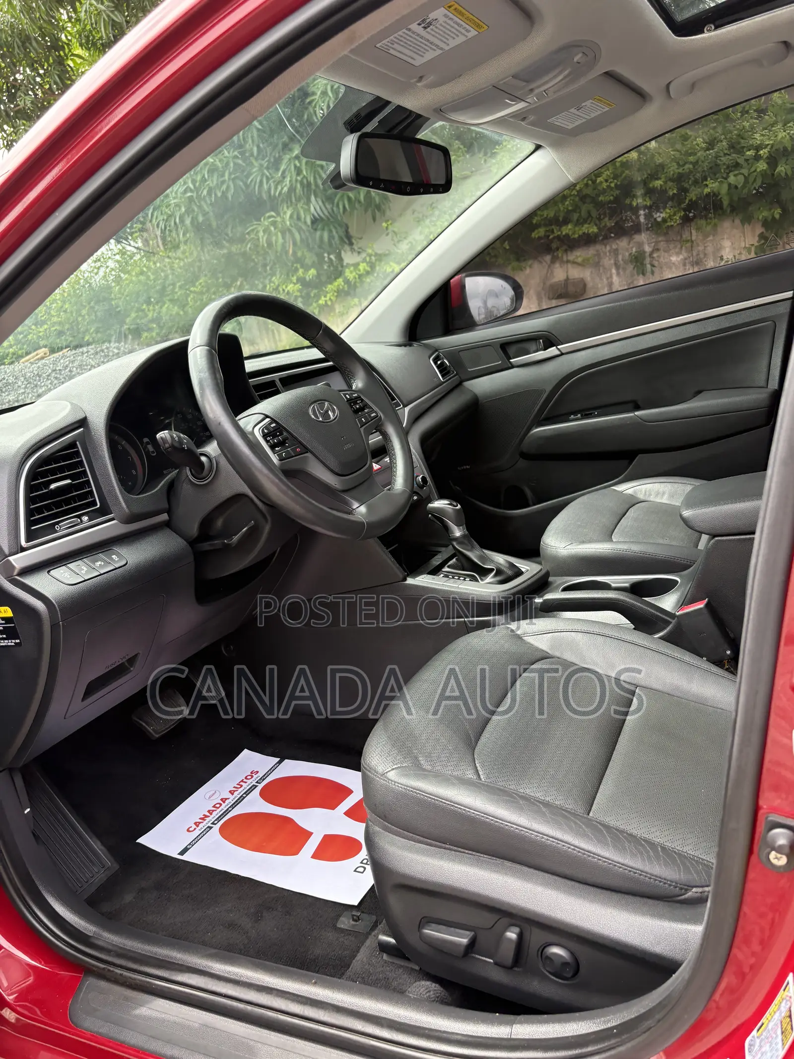 Hyundai Elantra Limited 2018 Red