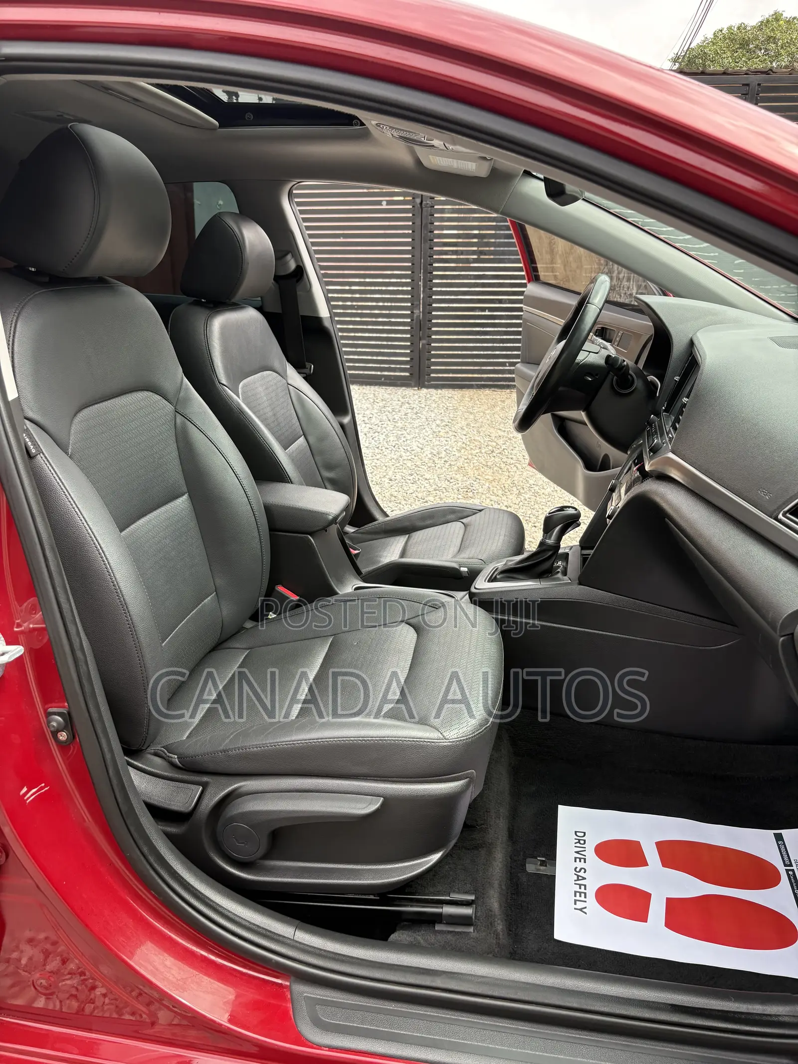 Hyundai Elantra Limited 2018 Red
