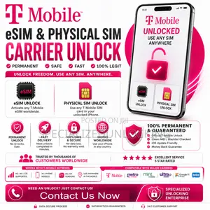 T-Mobile iPhone 17 Series Esim Unlocking All Status Permanently