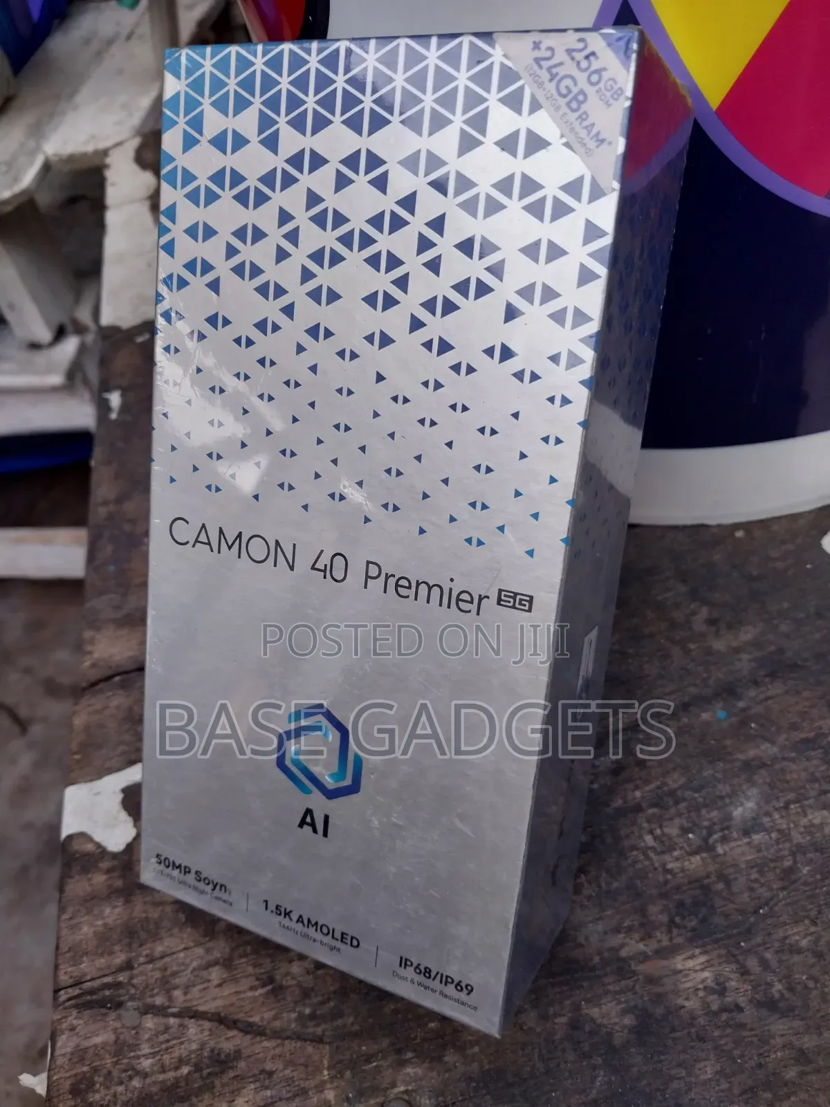 New Tecno Camon 40 Premier 256 GB White