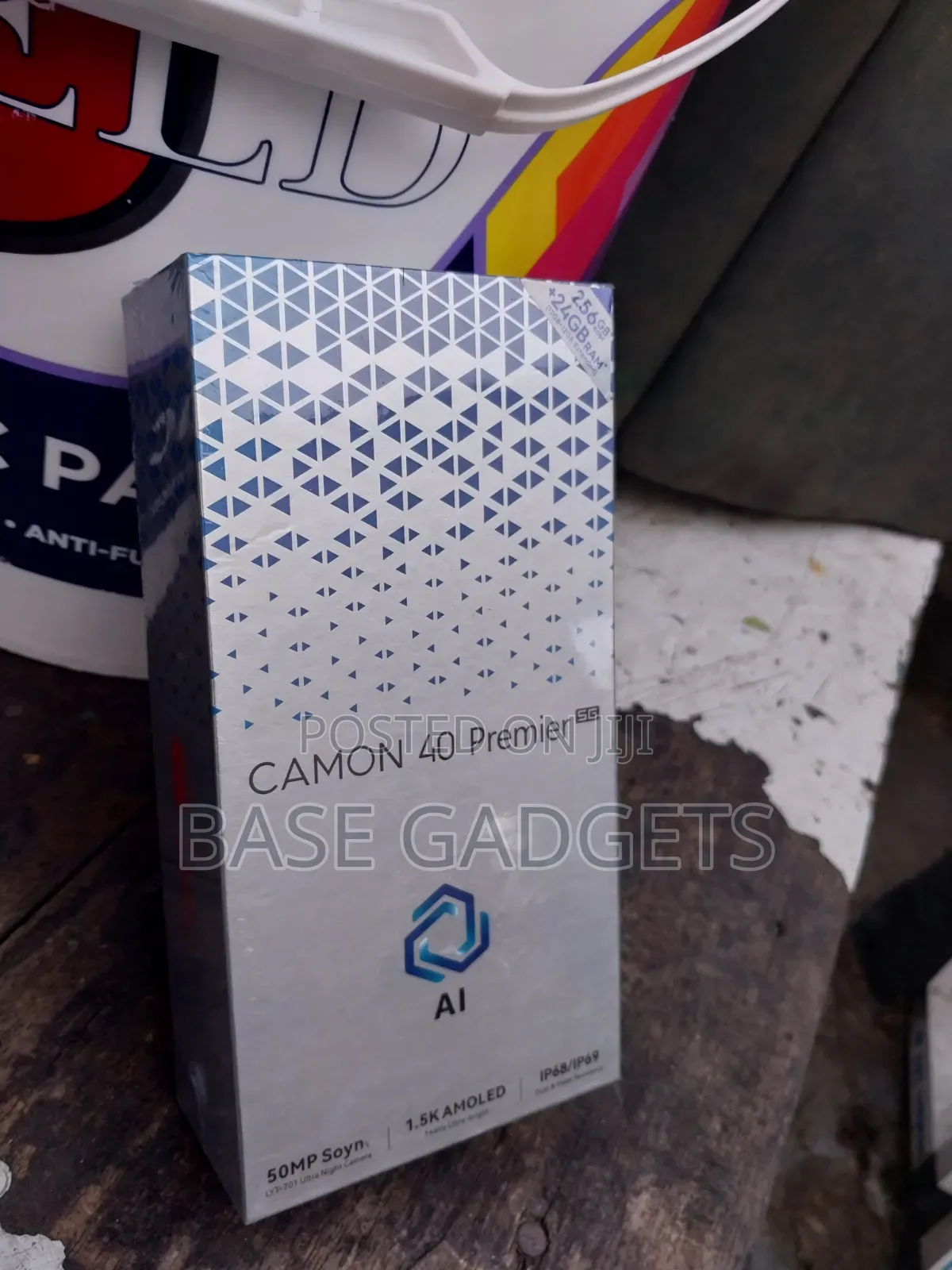 New Tecno Camon 40 Premier 256 GB White