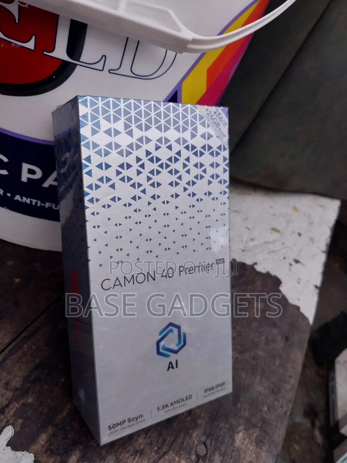 New Tecno Camon 40 Premier 256 GB White