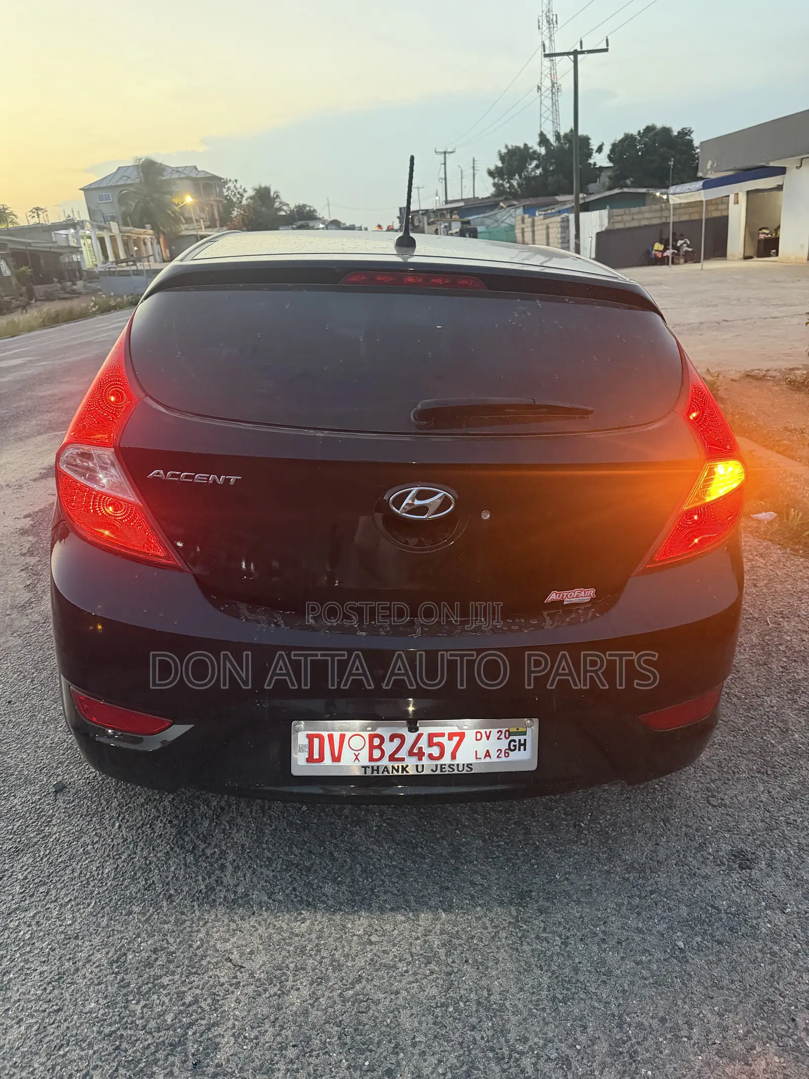 Hyundai Accent SE Hatchback 2017 Black