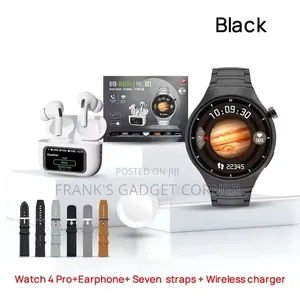 D19-Smart Watch 4 Pro Set