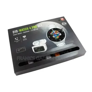 D19-Smart Watch 4 Pro Set
