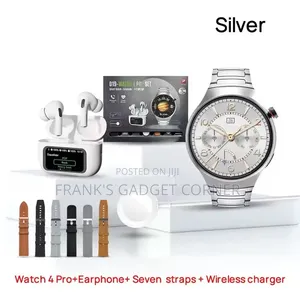 D19-Smart Watch 4 Pro Set