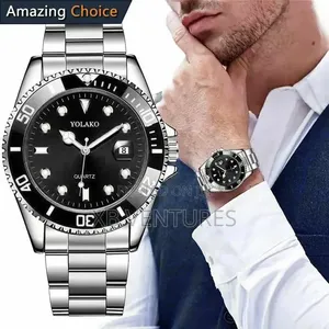 Brand Master Chief Stainless Steel Business Quartz Watch Man.