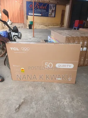 Available TCL 50inches Qled Smart Tv