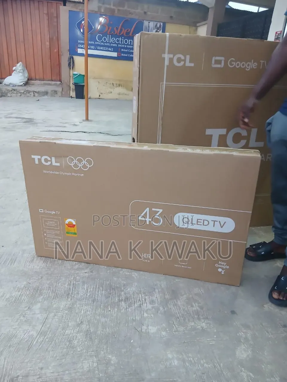 TCL 43inches Smart Qled Tv Available