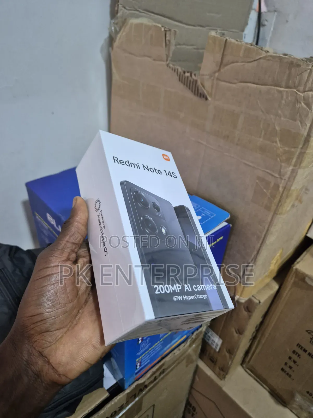 New Xiaomi Redmi Note 14S 256 GB Black