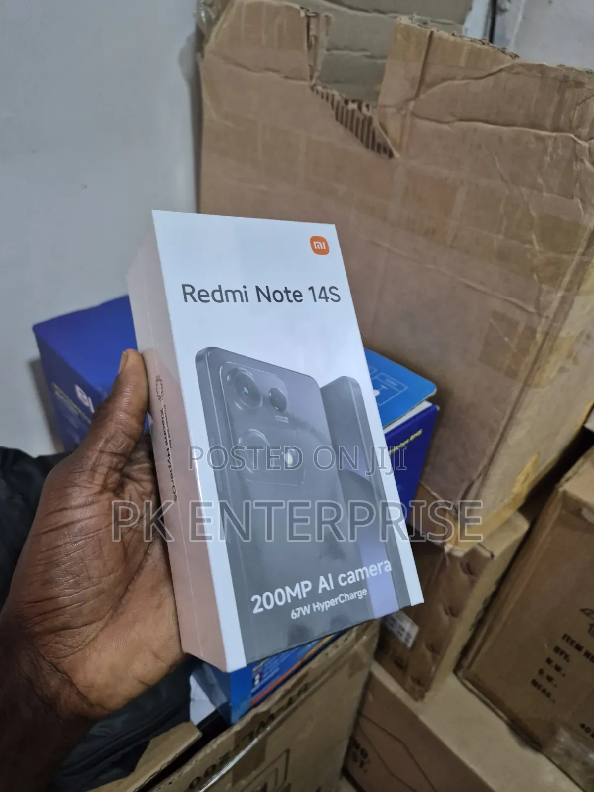 New Xiaomi Redmi Note 14S 256 GB Black