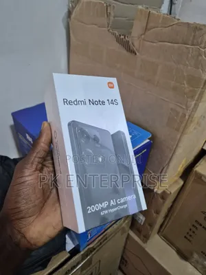 New Xiaomi Redmi Note 14S 256 GB Black