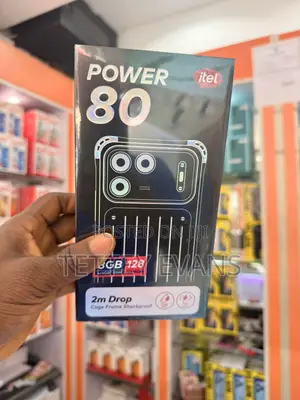 New Itel Power 80 128 GB Black