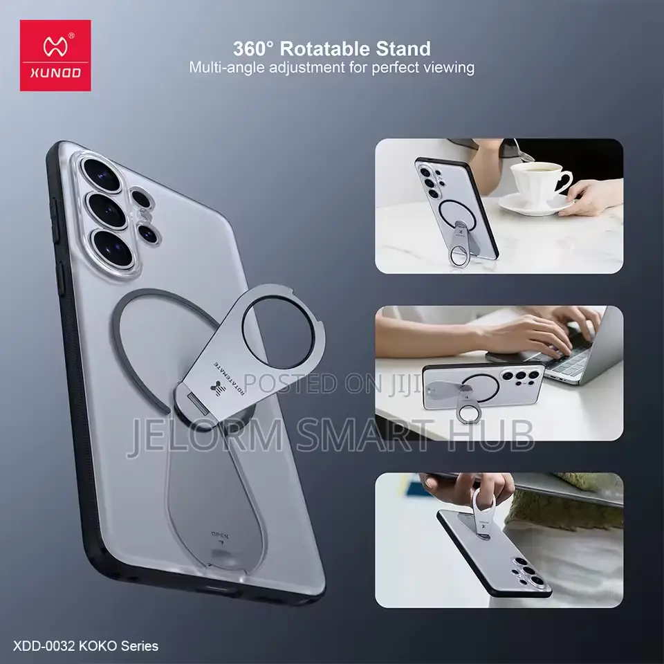 Samsung Galaxy S26 Ultra With 360° Adjustable Hidden Kickstand Matte