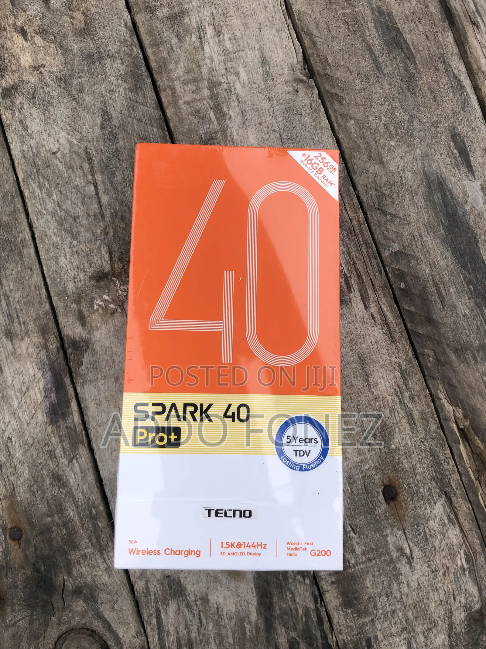 New Tecno Spark 40 Pro+ 256 GB Black