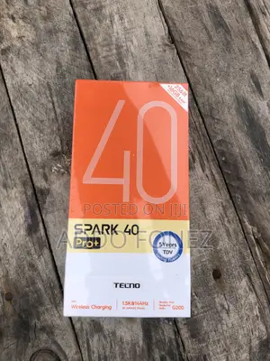New Tecno Spark 40 Pro+ 256 GB Black