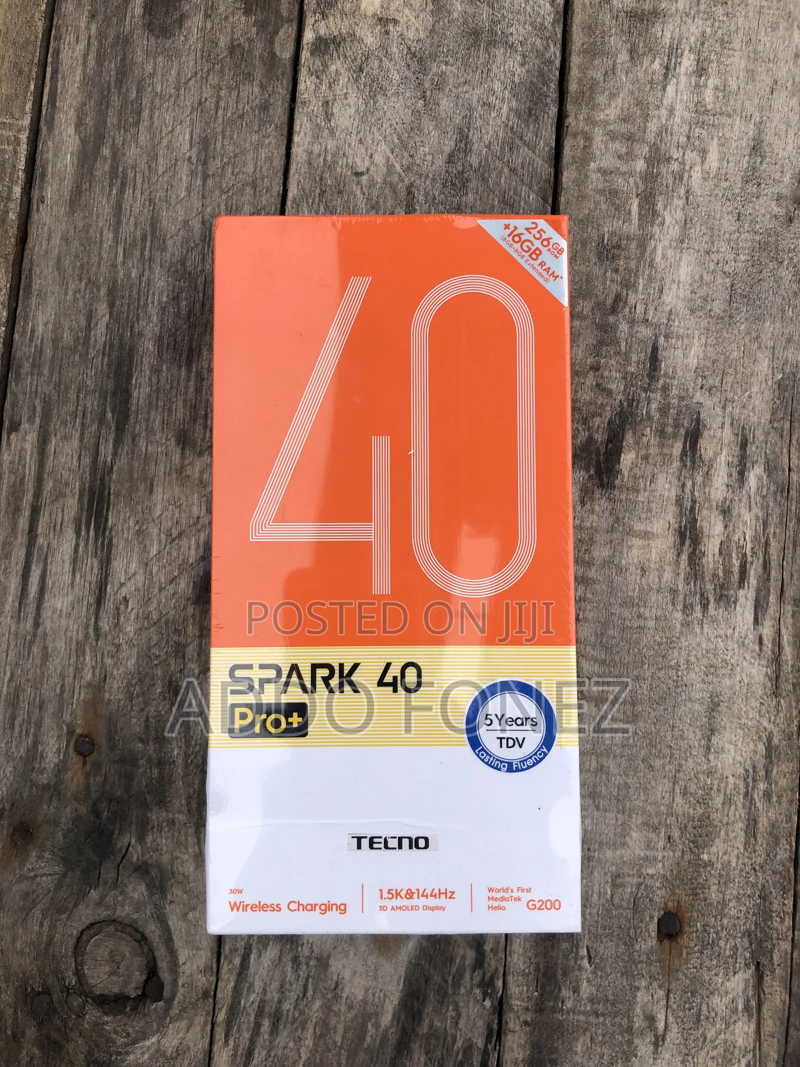 New Tecno Spark 40 Pro+ 256 GB Black