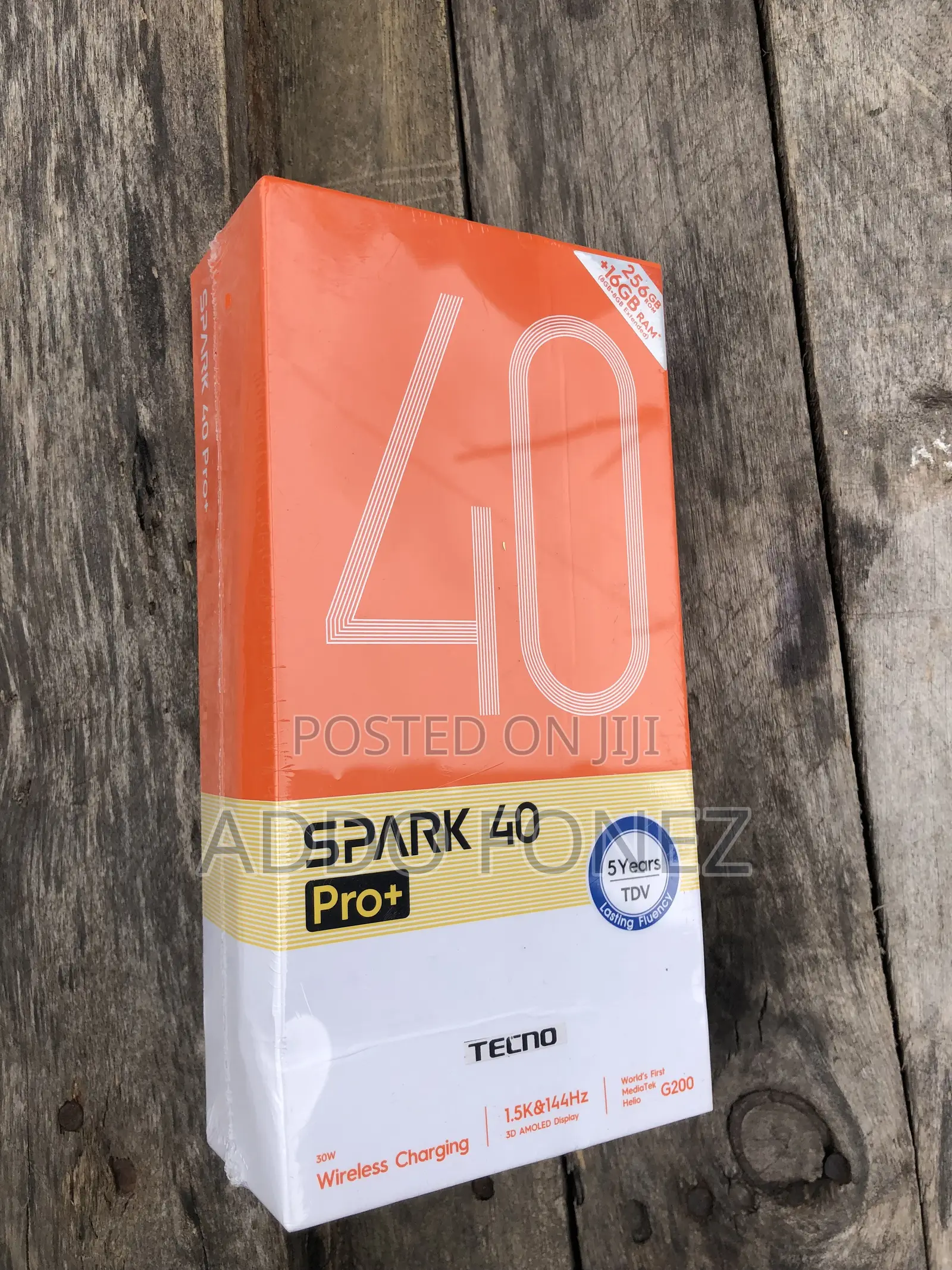 New Tecno Spark 40 Pro+ 256 GB Black