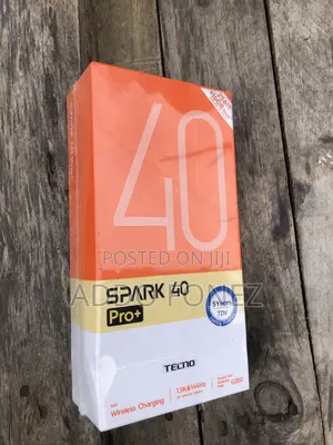 New Tecno Spark 40 Pro+ 256 GB Black