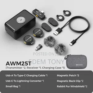 Nearstream Awm25t Wireless Lavalier Microphone System