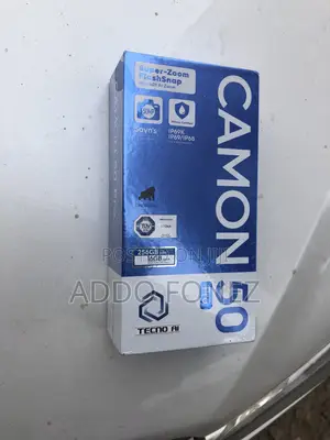 New Tecno Camon 50 Pro 256 GB Black