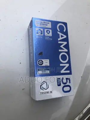 New Tecno Camon 50 Pro 256 GB Black
