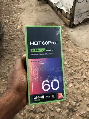 New Infinix Hot 60 Pro+ 256 GB Black