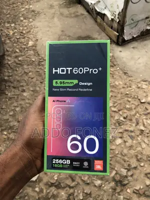 New Infinix Hot 60 Pro+ 256 GB Black