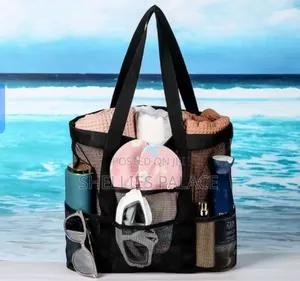 Canvas Beach Tote Handbag