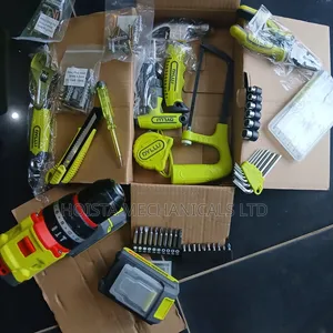 Cordless Impact Drill and Tool Set