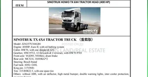 Sinotruk Howo Tx 6*4 Truck