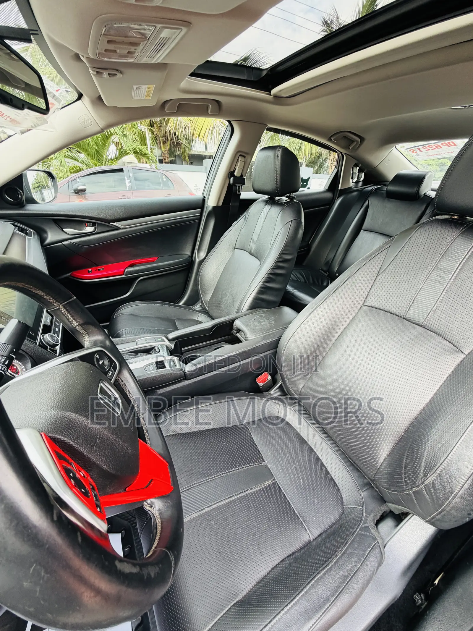 Honda Civic EX-L 4dr Sedan (1.5L 4cyl) 2017 Black
