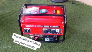 Honda 7.5kva Heavy-Duty Petrol Generator Available 7.5kva