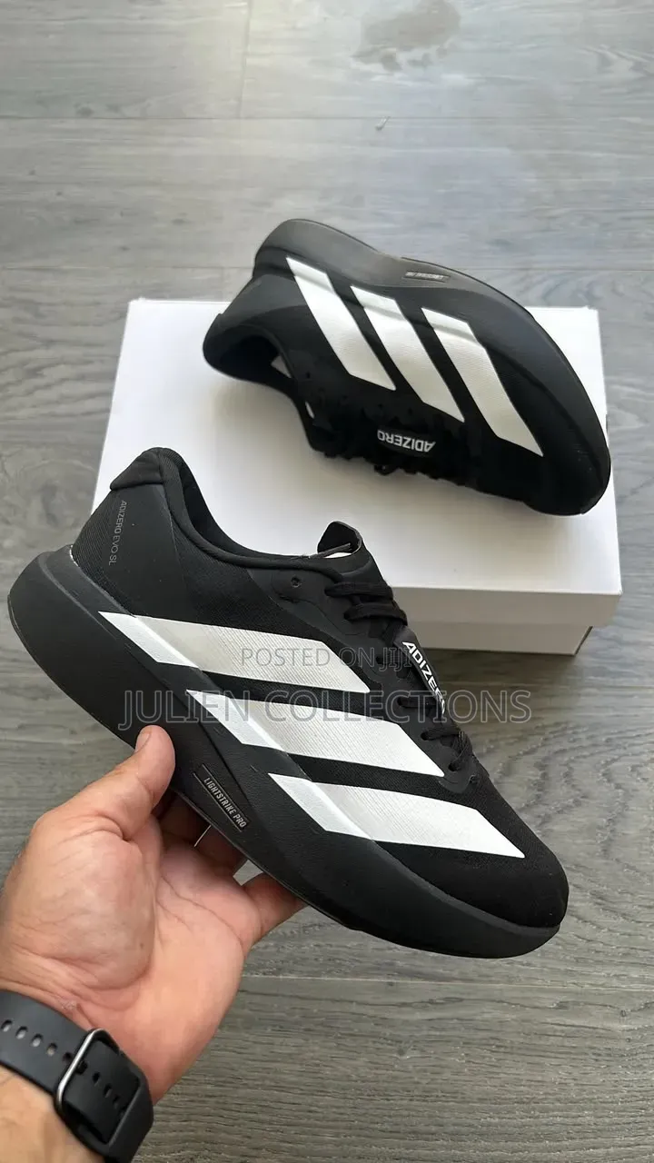 Adidas Adizero Evo Sl Black and White