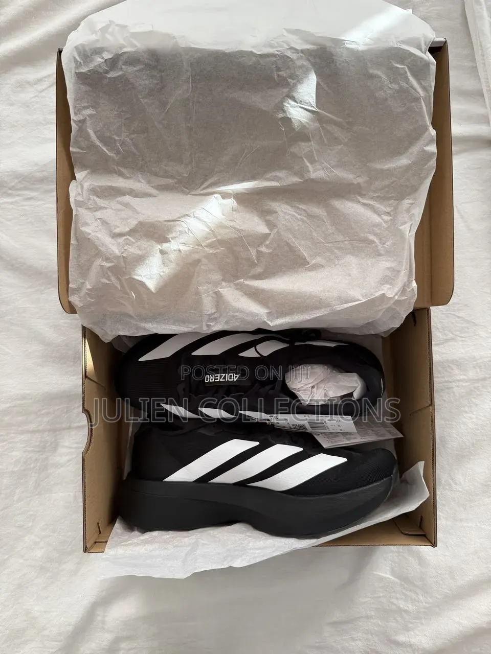 Adidas Adizero Evo Sl Black and White
