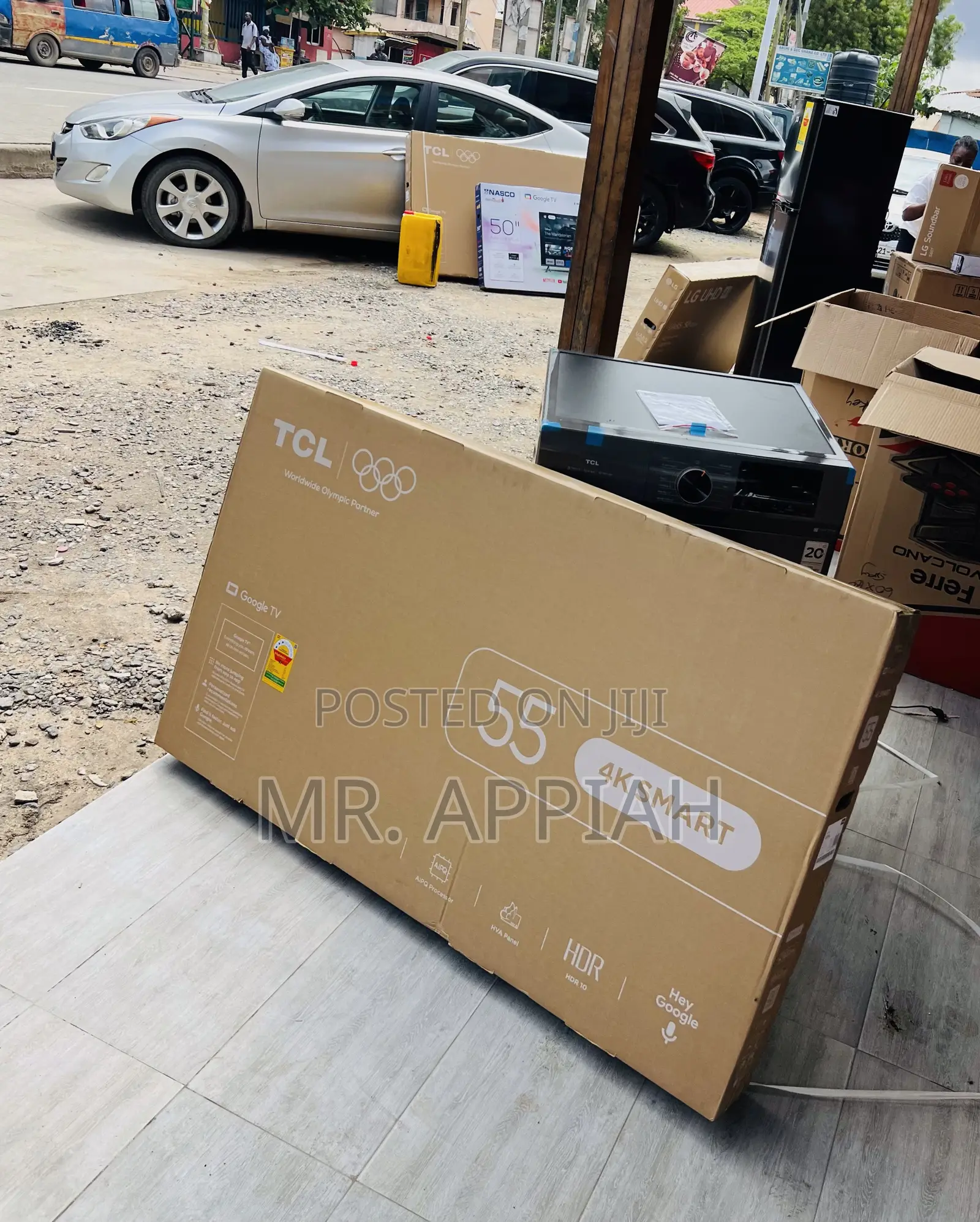 Super Unique TCL 55” Uhd Android Frameless Google Tv 