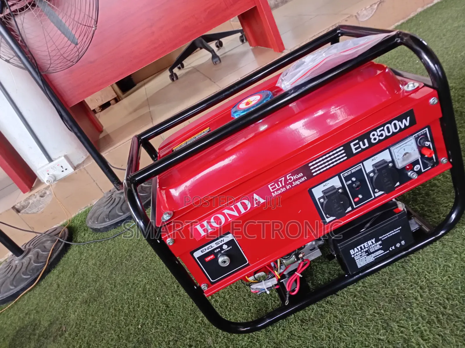 Upgrade Your Power, Clean 7.5kva Honda Generator Ready for Delivery