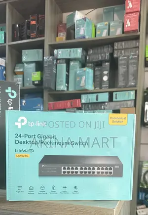24port Gigabit Switch Tp Link Gigabit Rack Mounted Switch (Ls1024g)