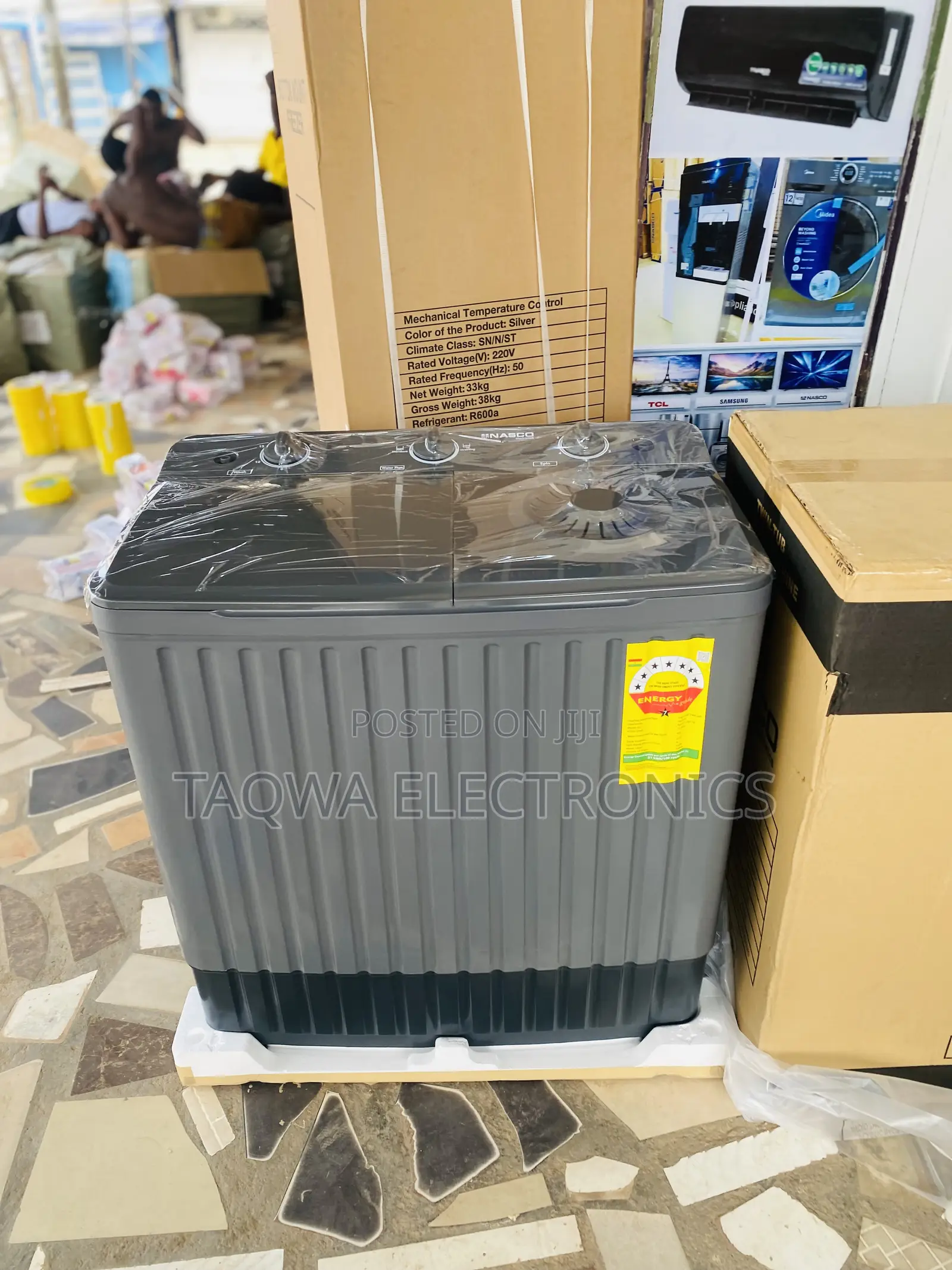 Shop the Nasco 11kg Semi Automatic Washing Machine