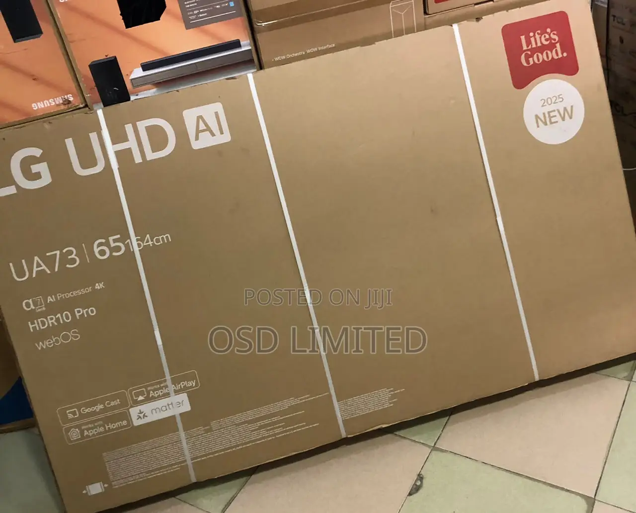 Enjoy the Lg 65" Uhd Smart Satellite Tv Now