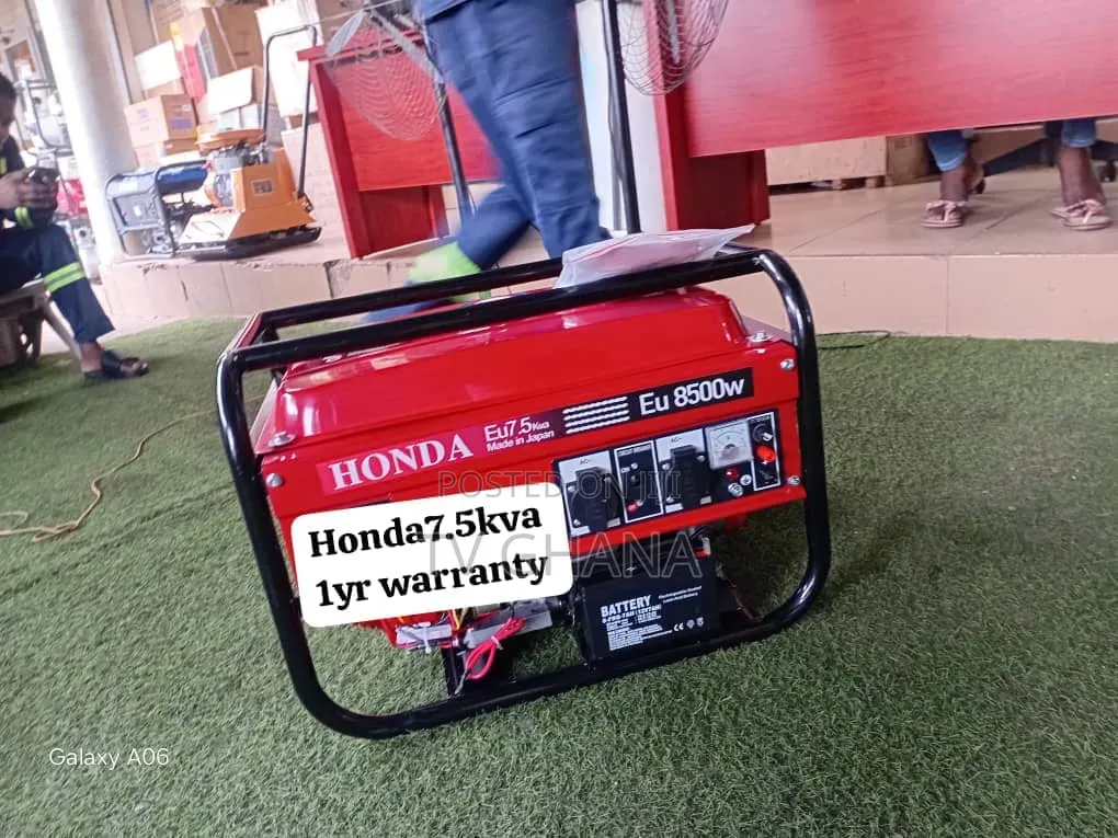 Honda 7.5kva Petrol Generator – Reliable Electricity on Demand 7.5kva