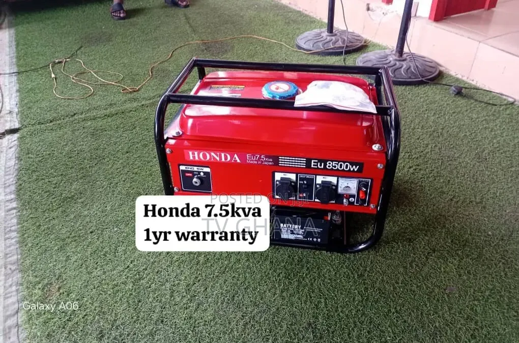 Honda 7.5kva Petrol Generator – Reliable Electricity on Demand 7.5kva