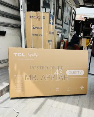 Order Classic TCL 43 Inch Qled Led Android Smart HDR Tv(Black).