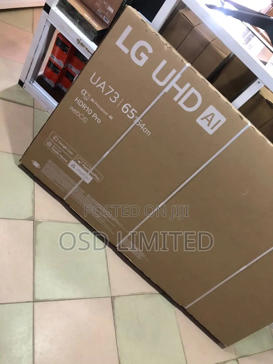 Enjoy Deep Contrast and Breathtaking Detail With 65" Lg Smart Uhd Tv