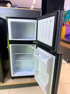 New Black Nasco Top Freezer-Fridge