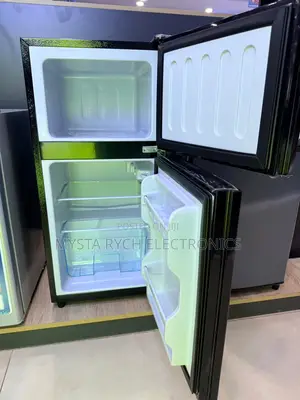 New Black Nasco Top Freezer-Fridge